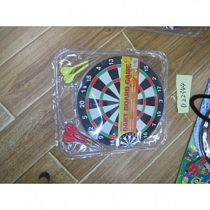 Набор для игры в дартс с мишенью и 4 дротиками, 30 см. (Shantou, D22344sim)